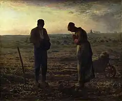 Angelus de Jean-François Millet, 1857-1859.