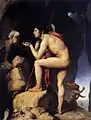 Ingres, Edipo y la esfinge, 1808. Louvre, París