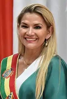 Bolivia BoliviaJeanine Áñez**2019–2020