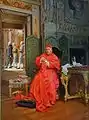 La dieta, Jehan Georges Vibert, colección privada