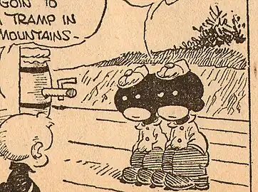 The Blots. Creados por Walt Hoban para su tira cómica Jerry on the Job, estos dos jóvenes gemelos afroamericanos representan una de las fuentes de inspiración de Floyd Gottfredson para el nombre y la apariencia de The Phantom Blot.
