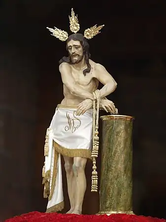 Jesús atado a la Columna (1943), iglesia de la Encarnación (Álora).
