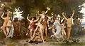 La juventud de Baco, 1884