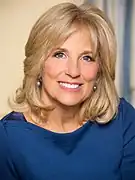 Jill Biden, esposa de Joe Biden. Actualmente primera dama.