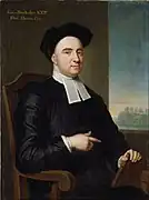 Berkeley, obispo anglicano y filósofo empirista. En Alciphron (1732) polemizó contra el librepensamiento de Bernard Mandeville y lord Shaftesbury.