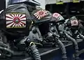 Sistema de férulas montadas en el casco con parches de 14th Fighter Squadron