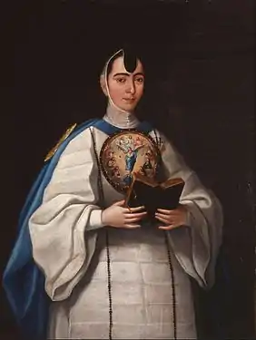 Retrato de la monja Sor María Antonia del Corazón de Jesús (Museo Nacional de Arte, México)