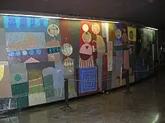 Juan Batlle Planas, mural en el Teatro San Martín de Buenos Aires.