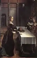 Juan de Flandes, Venganza de Herodias, 1496.