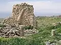 Ruinas en la parte alta de la Mesa