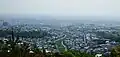 Llanura de Osaka desde el Parque Forestal Kabutoyama (4/2009)
