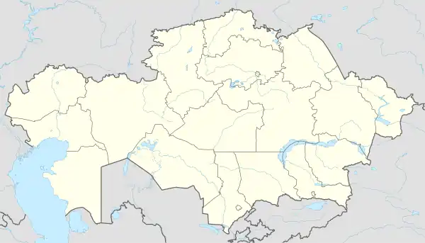 Oral ubicada en Kazajistán