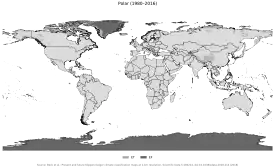 alt=     Clima de tundra (ET)
     Clima gélido (EF)