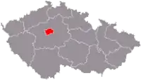 Ubicación de Praga
