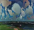 Nubes en Finlandia, de Konrad Krzyżanowski, 1908.