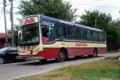 Un colectivo de la línea 510 en servicio como interno 410           Metalpar Tronador Mercedes Benz OF1418 Interno 400.