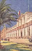 Tarjeta postal de 1934.