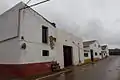 La Vereda- Vista de la parte trasera de las viviendas.