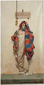 La esclava, de Antonio Fabrés, 1886.