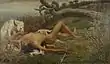 La muerte de Adonis, de Eugenio Álvarez Dumont. 1889.