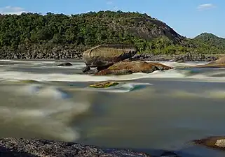 Colombia(Una formación natural en el Parque Nacional El Tuparro)