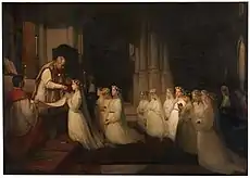 La primera comunión, 1866. Museo San Telmo,  San Sebastián (depósito del Museo del Prado).