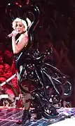 Traje de pulpo utilizado durante el artRAVE