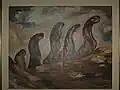 Las peregrinas (1960) óleo sobre lienzo
