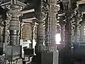 Pilares en Chennakeshava