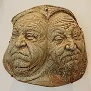 Masques accolés