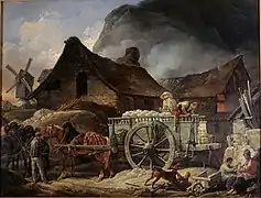 El horno de escayola, en Montmartre