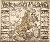 Leonis Hollandiae de Visscher 1648