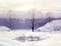 Leonard Ochtman - Morning Haze - 1909.11.2 - Smithsonian American Art Museum