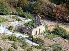 Ruinas de la ermita de San Martín.