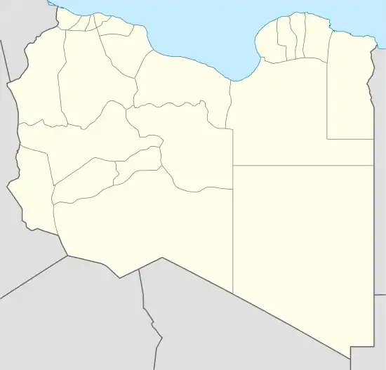 Tobruk ubicada en Libia