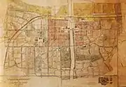 Plan de expansión de Lidköping elaborado por Nils Gellerstedt en 1906