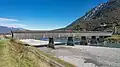 Alte Rheinbrücke, puente sobre el Rin entre Sevelen y Vaduz.
