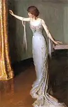 Dama con vestido de noche, 1911
