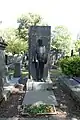 Estatua de Trulin en el Cementerio del Este, por Félix-Alexandre Desruelles.