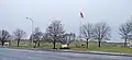 Antigua ubicación del edificio de la administración en Warren y Livernois