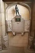 Monumento a los soldados del Regimiento de Lincolnshire muertos en la Segunda Guerra Mundial