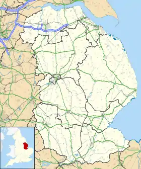 Lincoln ubicada en Lincolnshire