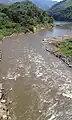 Llegada del río Porce al embalse Porce III.