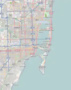 Virginia Key Beach Park ubicada en Miami