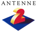 Logo de Antenne 2 desde 1990 hasta 1992