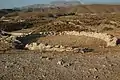 Los Millares. Cabaña excavada al interior de la Línea II de las murallas