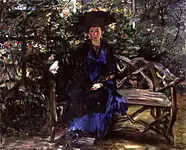 Mrs. Kaumann (1911),  99 x 120 cm.,  Kunsthalle Kiel