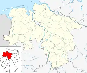 Hannover ubicada en Baja Sajonia