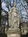 Margarita de Anjou en el jardín de Luxemburgo