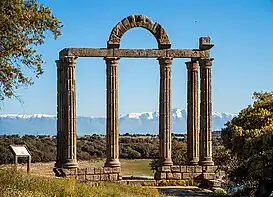 Templo romano de Augustóbriga, S.II (Bohonal de Ibor)